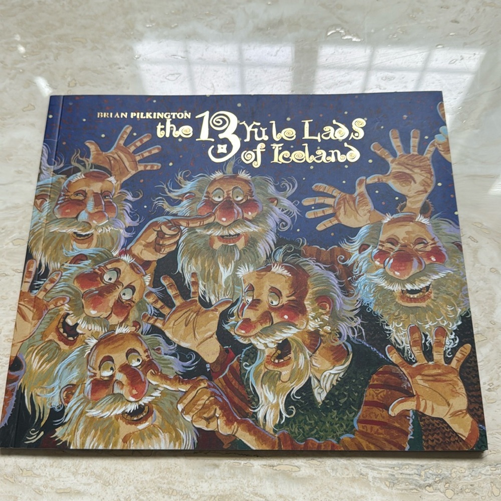 New! Never used book, The 13 Yule Lads of Iceland
